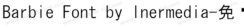 Barbie Font by lnermedia字体转换